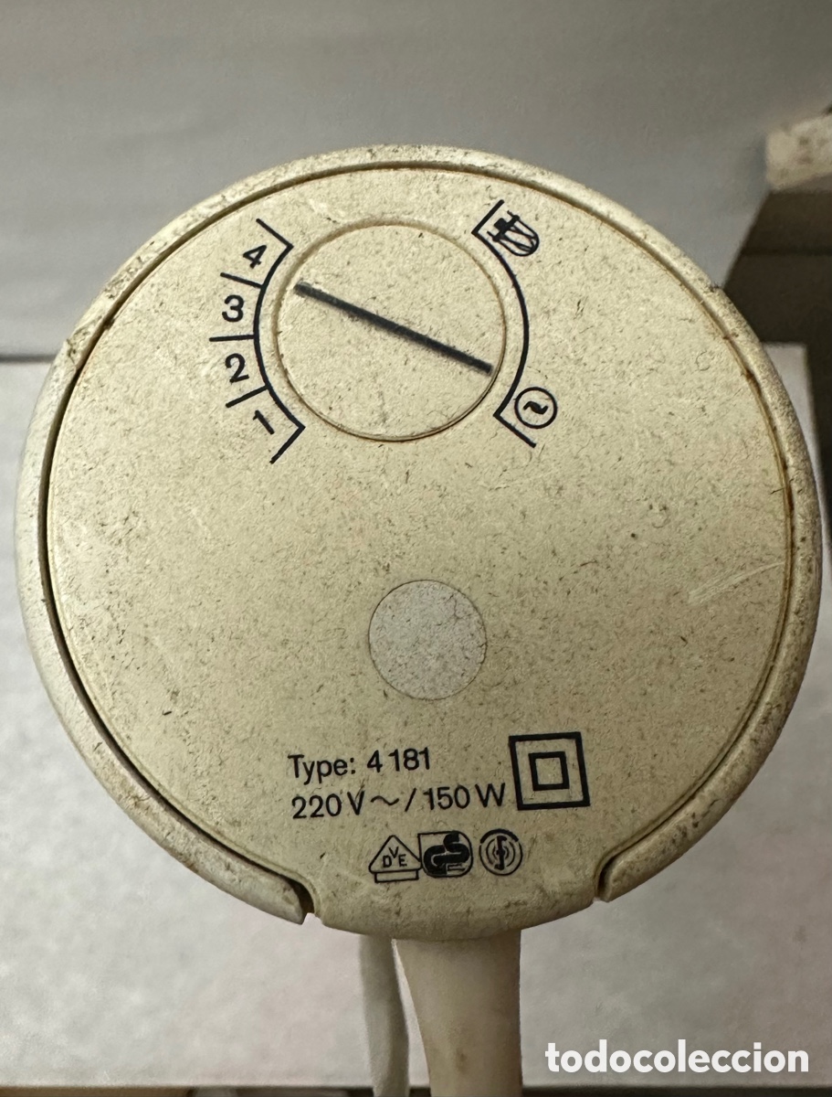 Antig&uuml;edades: BRAUN MINIPIMER VINTAGE PRINCIPIOS DE LOS 80 FUNCIONA - Foto 5