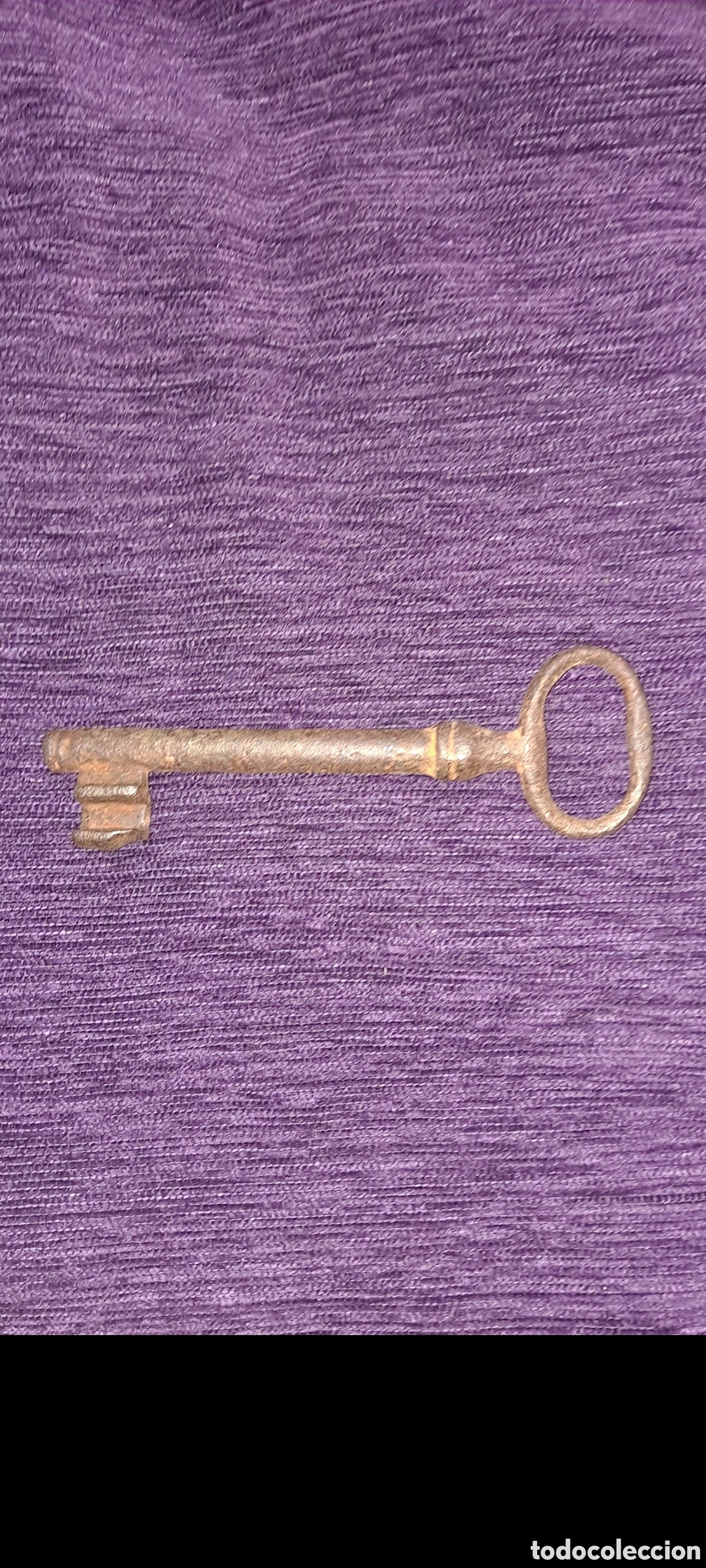 Antig&uuml;edades: LLAVE ANTIGUA MACIZA, EN HIERRO DULCE, VER - Foto 8