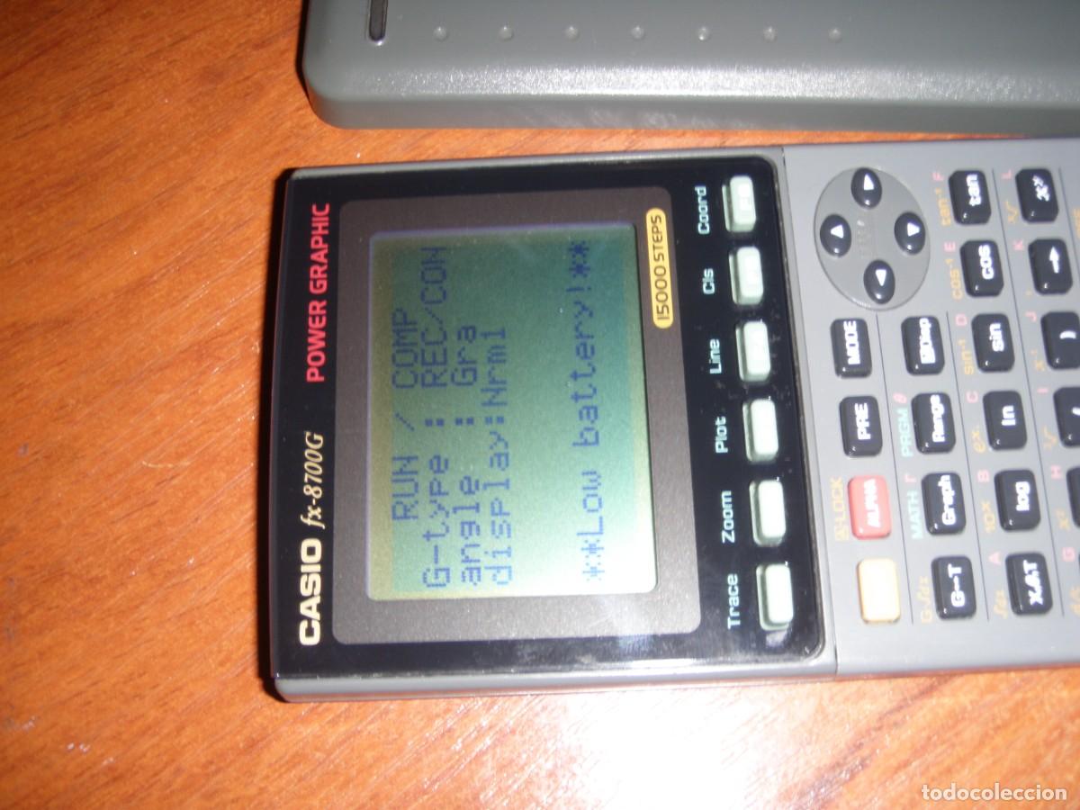Antig&uuml;edades: CALCULADORA CASIO FX-8700G FX8700G FUNCIONANDO - Foto 3