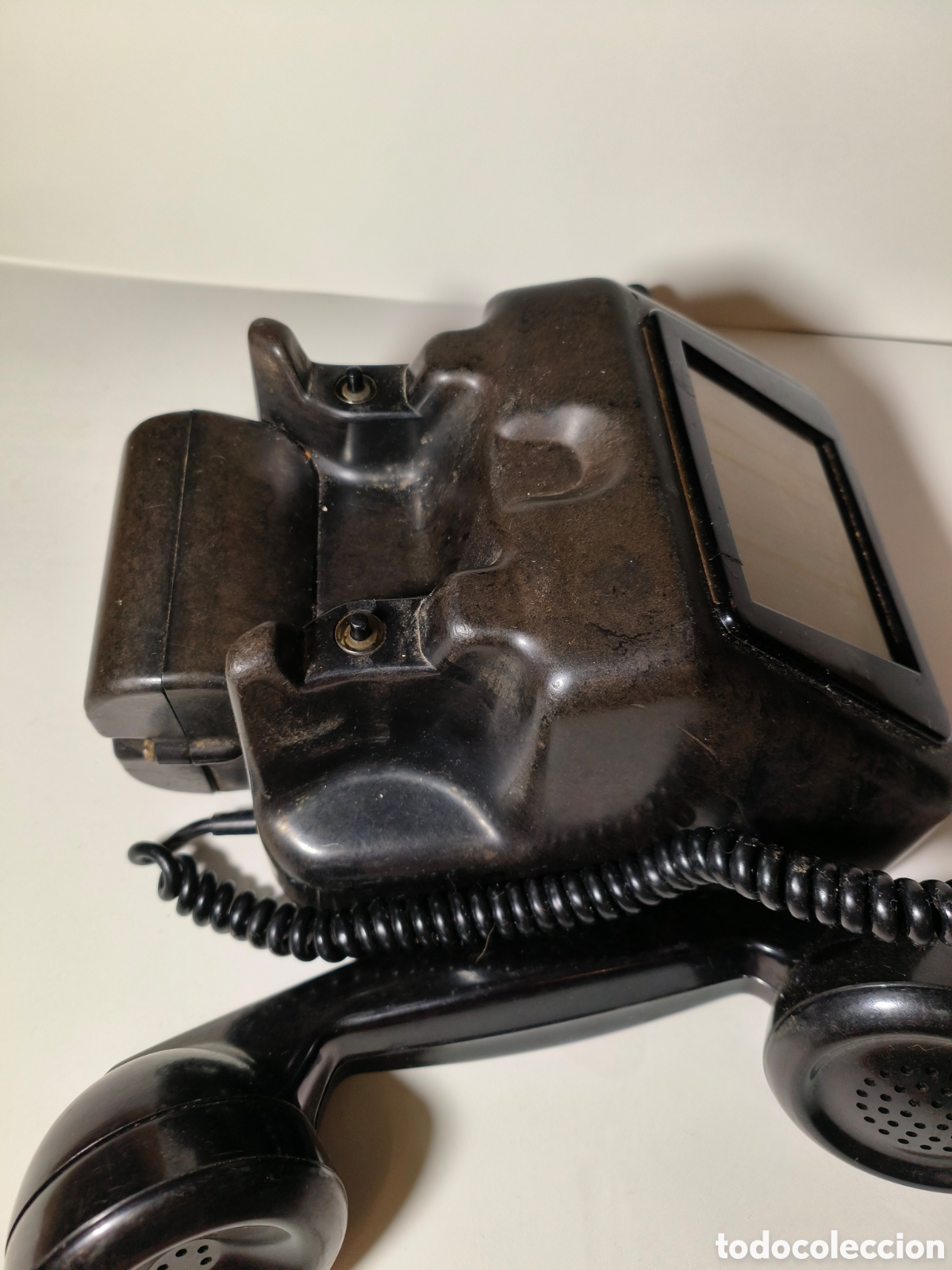 Tel&eacute;fonos: Tel&eacute;fono baquelita a manivela - Foto 6
