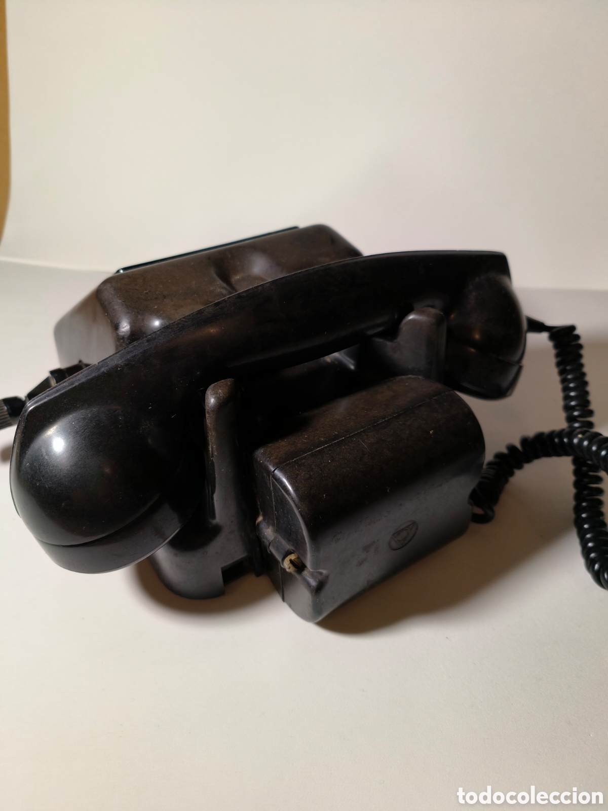 Tel&eacute;fonos: Tel&eacute;fono baquelita a manivela - Foto 9