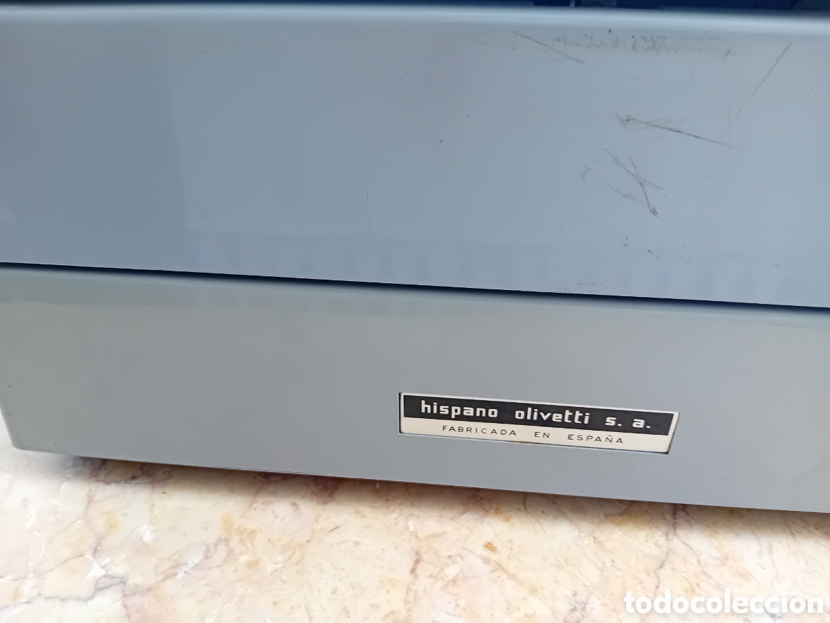 Antig&uuml;edades: m&aacute;quina de escribir Olivetti l&iacute;nea 88 - Foto 6