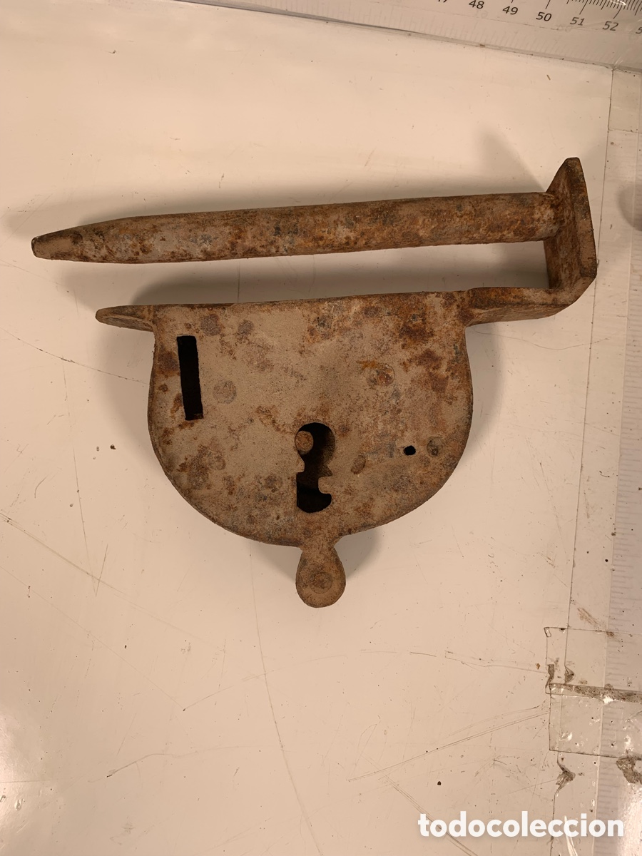 Antig&uuml;edades: 01_ Dos candados de barra - Foto 2