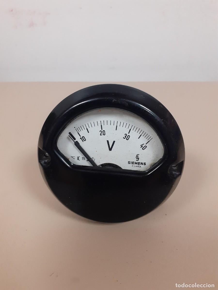 Antig&uuml;edades: ANTIGUO VOLTIMETRO MARCA SIEMENS - Foto 1