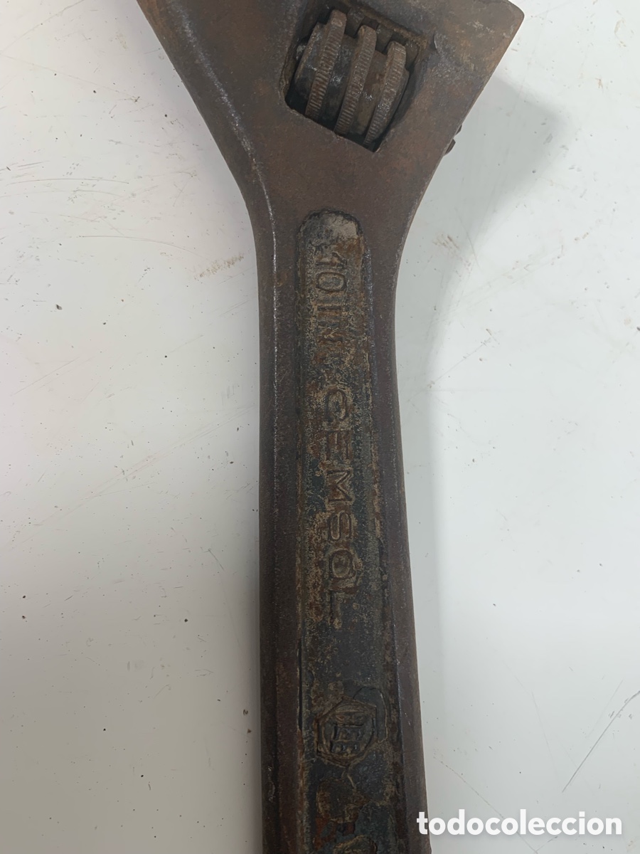 Antig&uuml;edades: 01_ Llave inglesa Gemsol - Foto 2