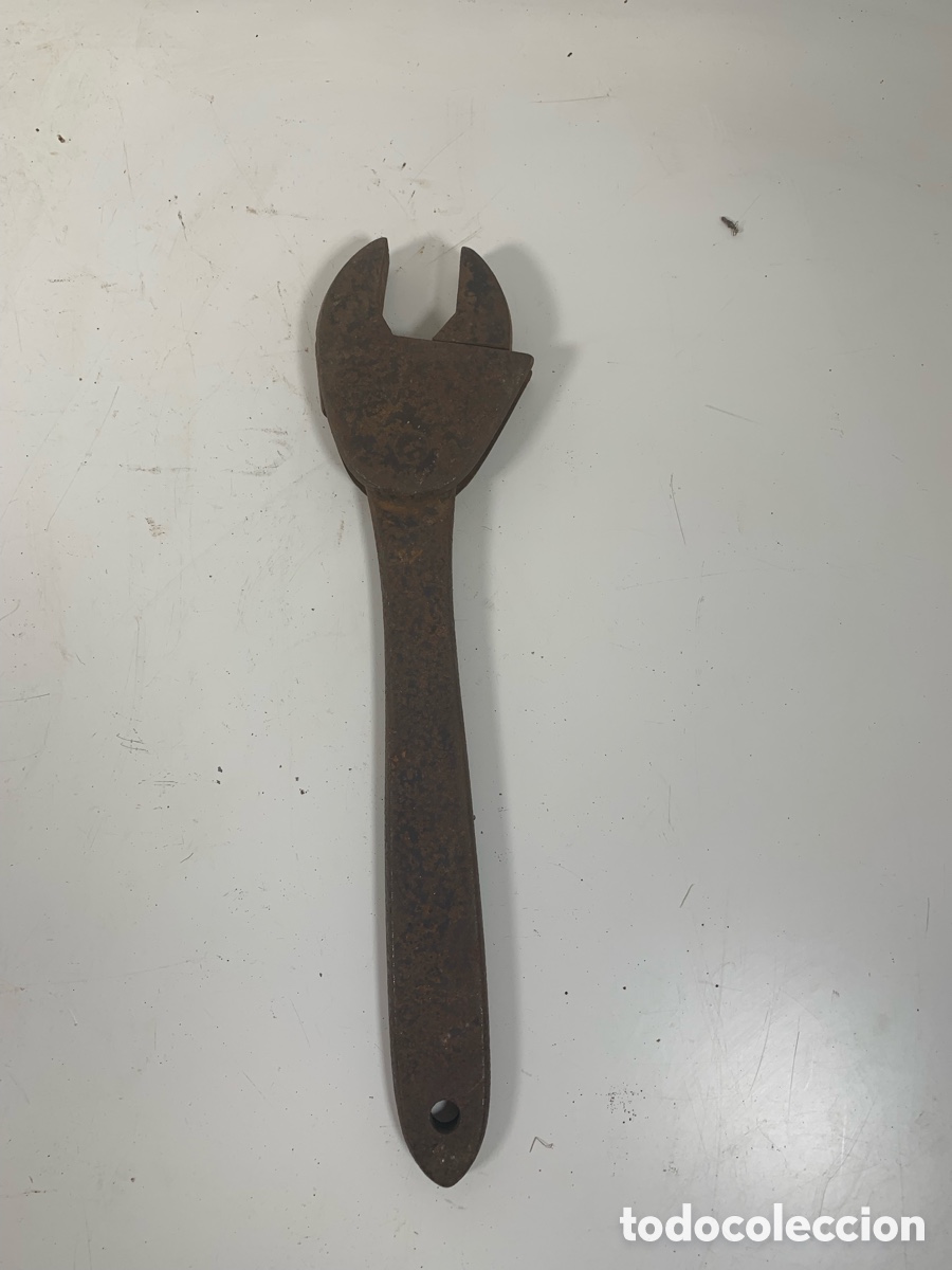 Antig&uuml;edades: 01_ Llave inglesa auto ajustable - Foto 2