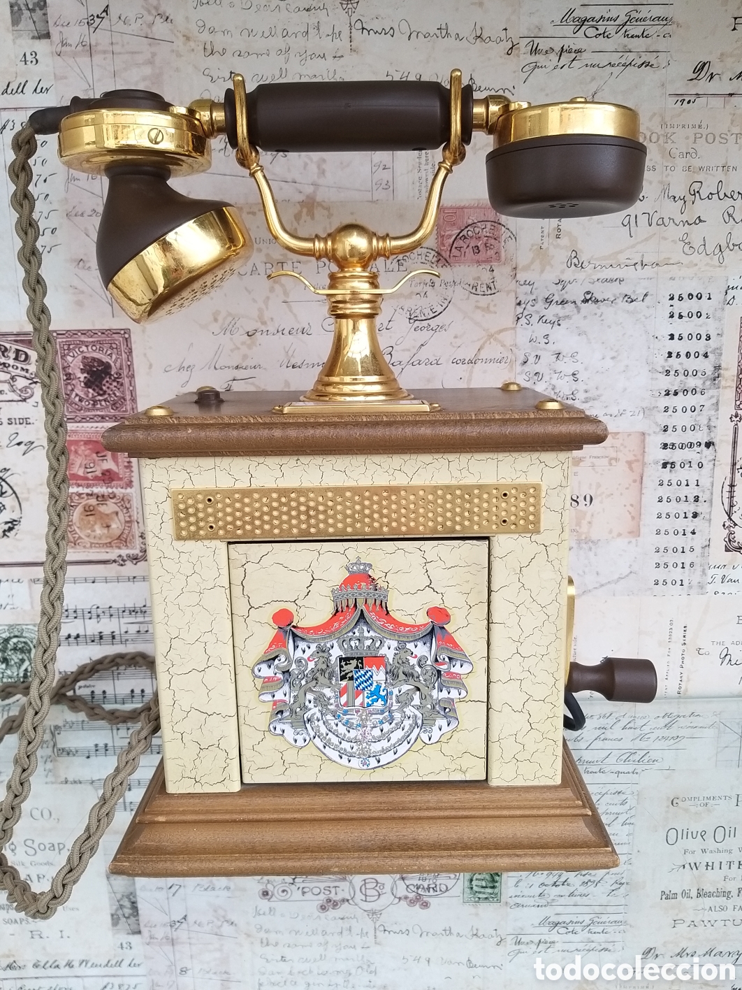Tel&eacute;fonos: Antiguo Tel&eacute;fono DFeAp 303 Baviera&nbsp;BundesPost - Foto 2