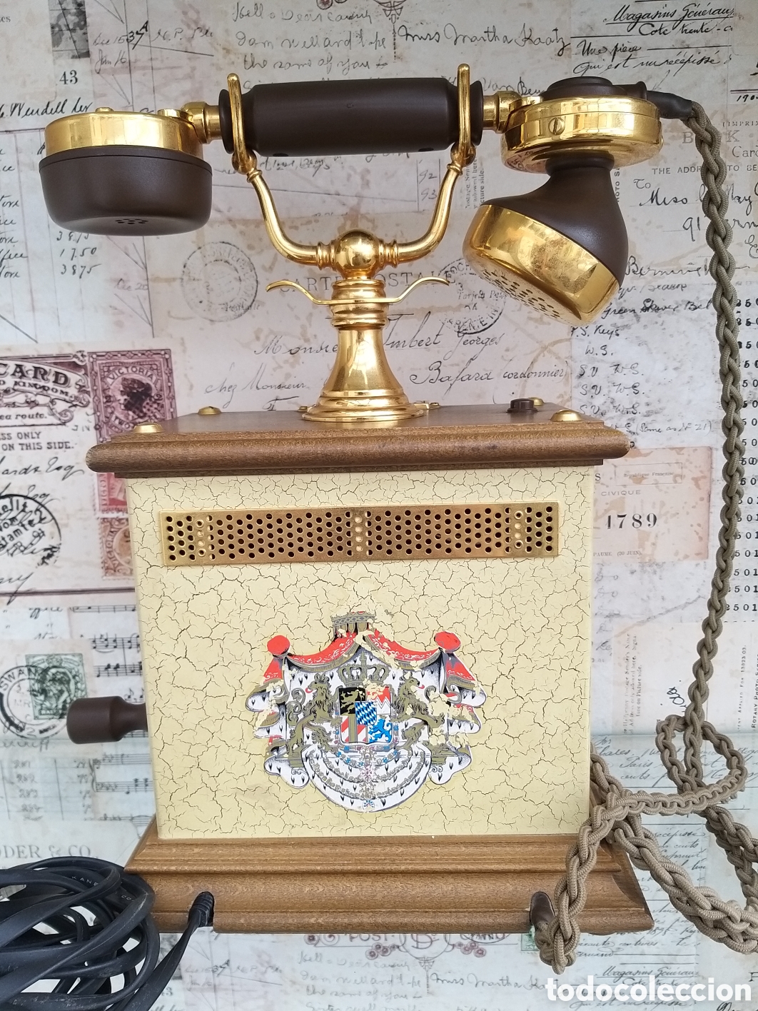 Tel&eacute;fonos: Antiguo Tel&eacute;fono DFeAp 303 Baviera&nbsp;BundesPost - Foto 5
