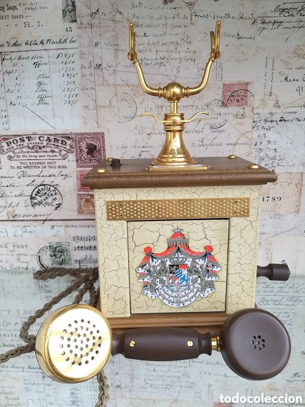 Tel&eacute;fonos: Antiguo Tel&eacute;fono DFeAp 303 Baviera&nbsp;BundesPost - Foto 6