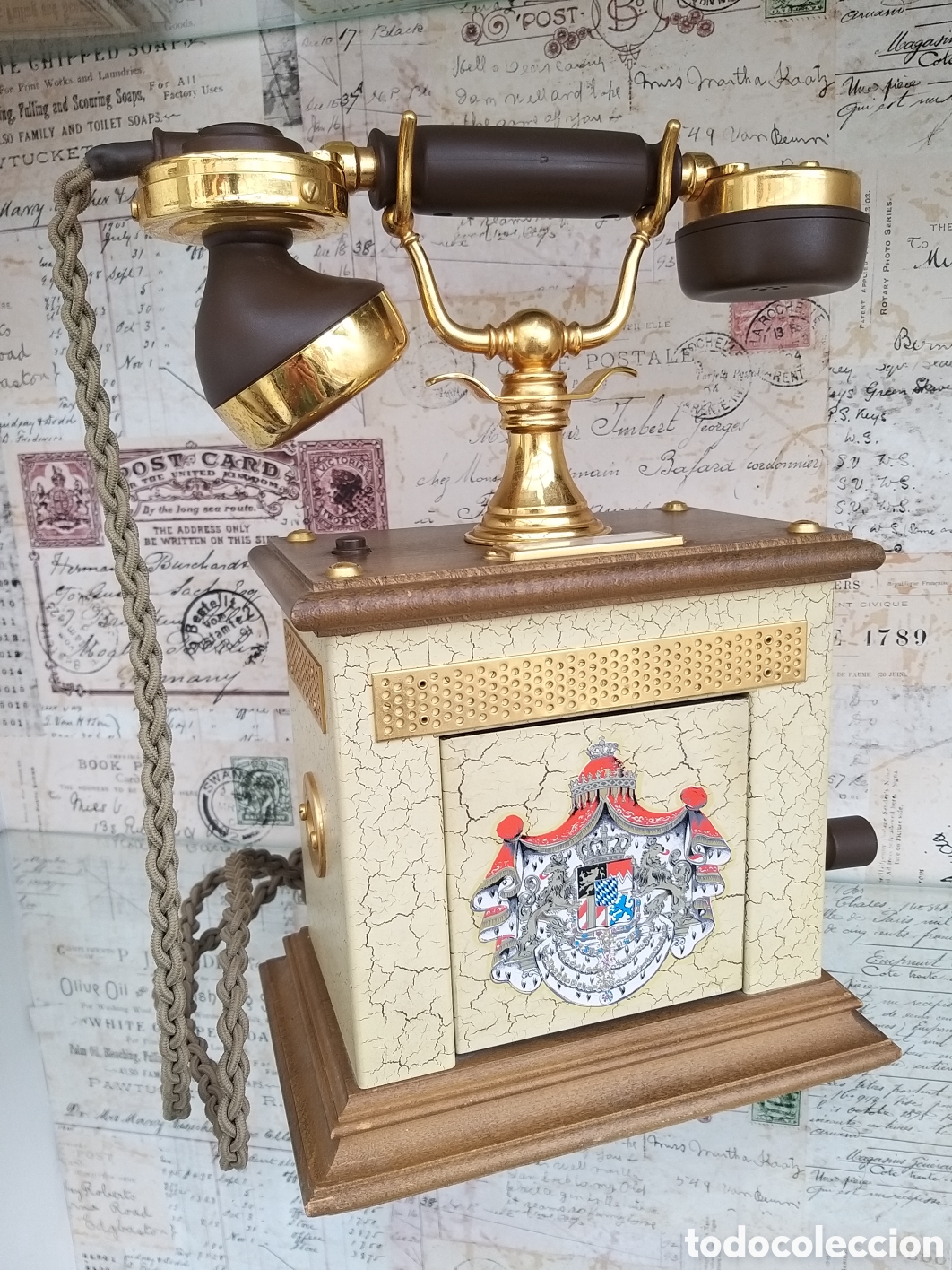 Tel&eacute;fonos: Antiguo Tel&eacute;fono DFeAp 303 Baviera&nbsp;BundesPost - Foto 1