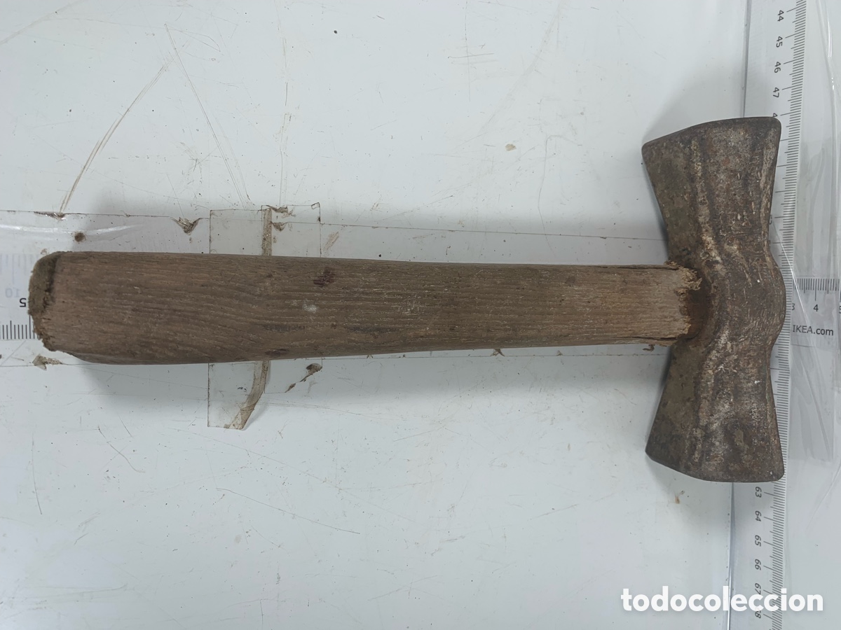 Antig&uuml;edades: 01_Lote doble martillo macetas - Foto 4