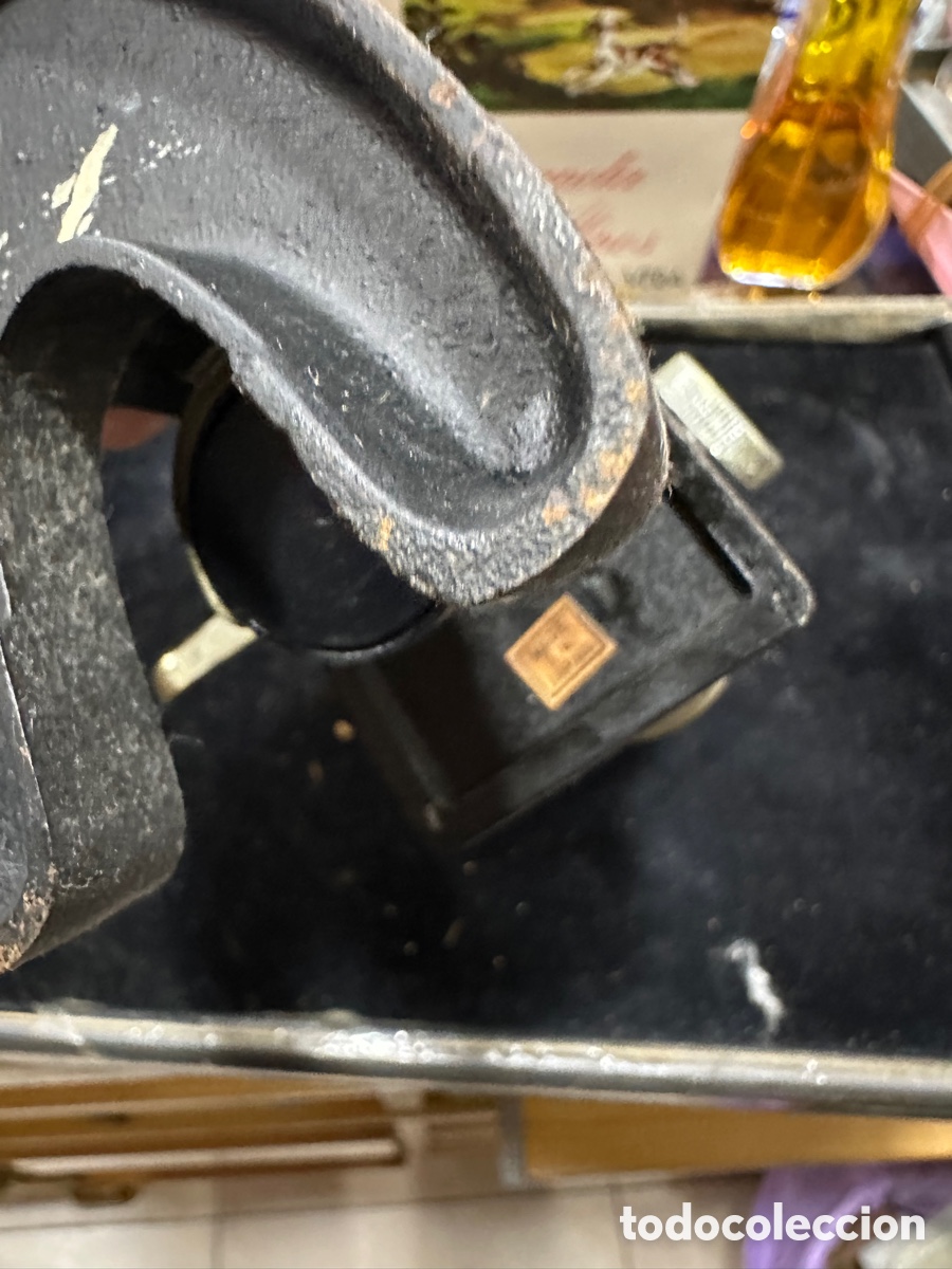 Antig&uuml;edades: Microscopio antiguo, peque&ntilde;o - Foto 4