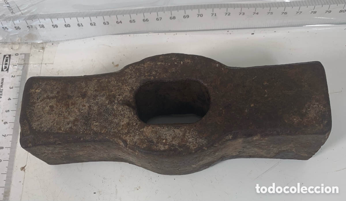 Antig&uuml;edades: 01_ gran martillo maza - Foto 2