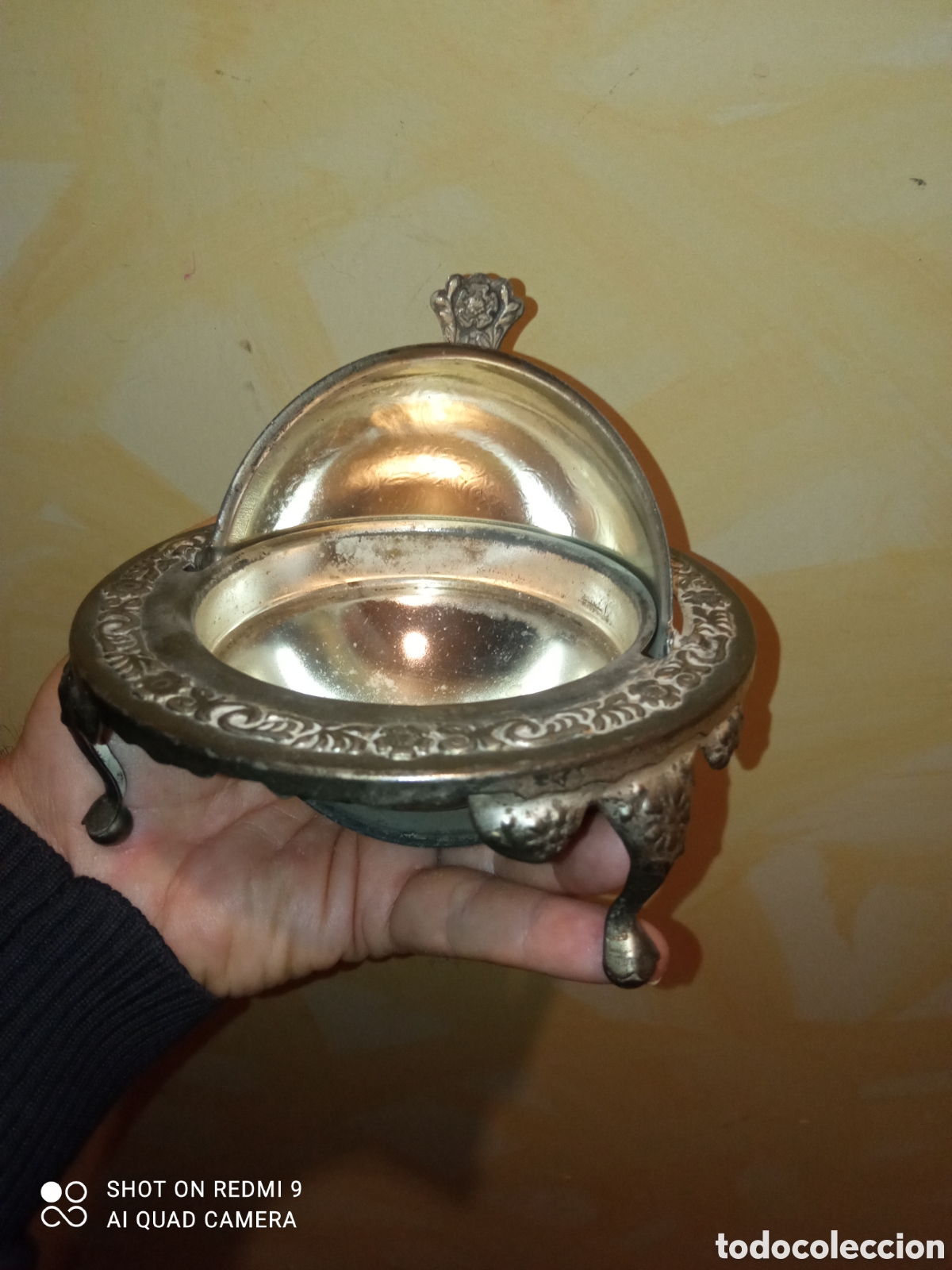 Antig&uuml;edades: Plato para servir caviar Ingles - Foto 5