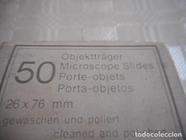 Antig&uuml;edades: antigua caja de cristales de laboratorio - Foto 4