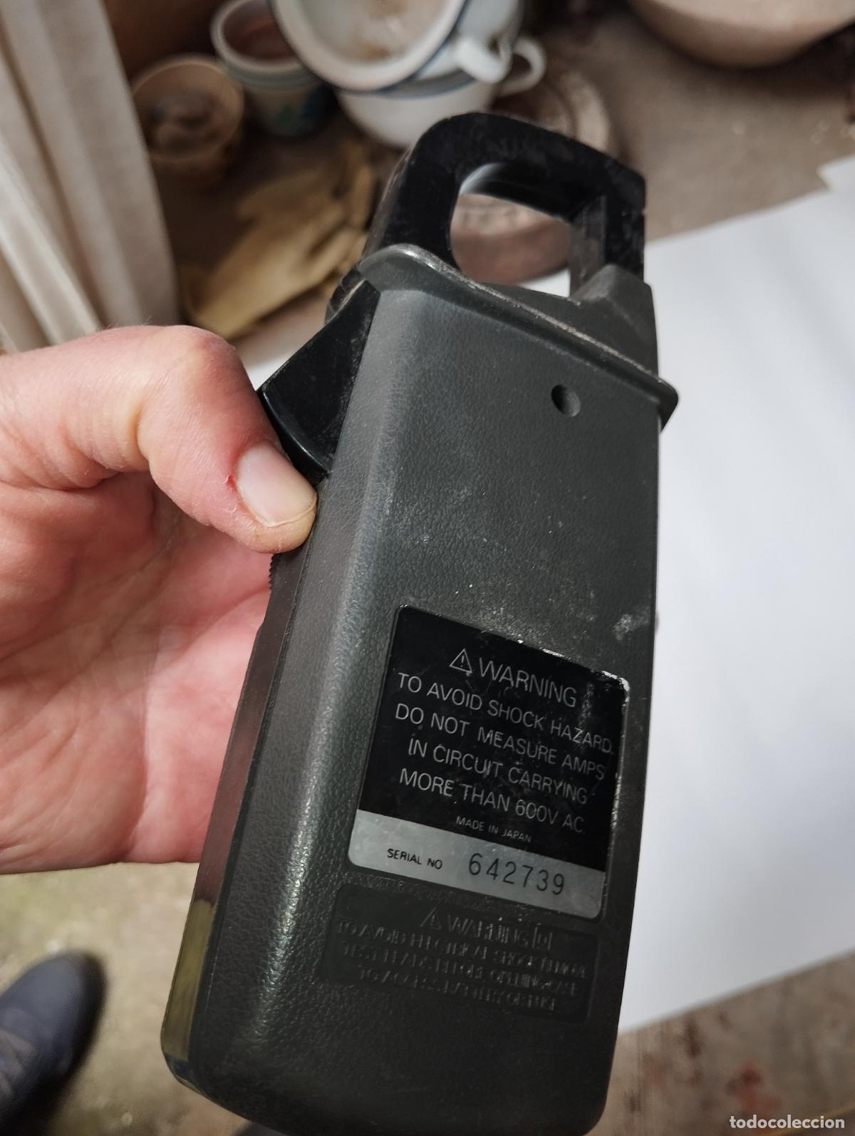 Antig&uuml;edades: PINZA AMPERIMETRICA MULTIMETRO KYORITSU CON ESTUCHE E INSTRUCIONES - Foto 3