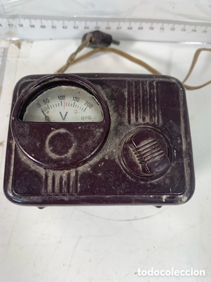 Antig&uuml;edades: 01_Voltimetro - Foto 3