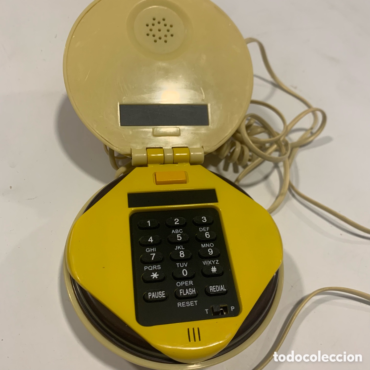 Tel&eacute;fonos: TELEFONO ANTIGUO CON FORMA DE HAMBURGUESA - Foto 2