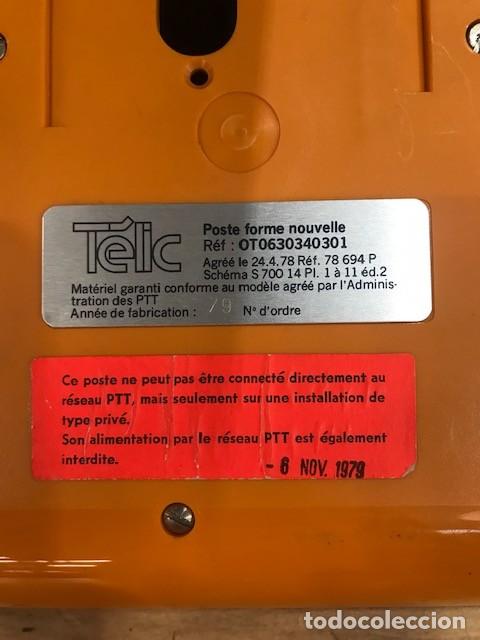Tel&eacute;fonos: Tel&eacute;fono antiguo Telic 1979 - Foto 8