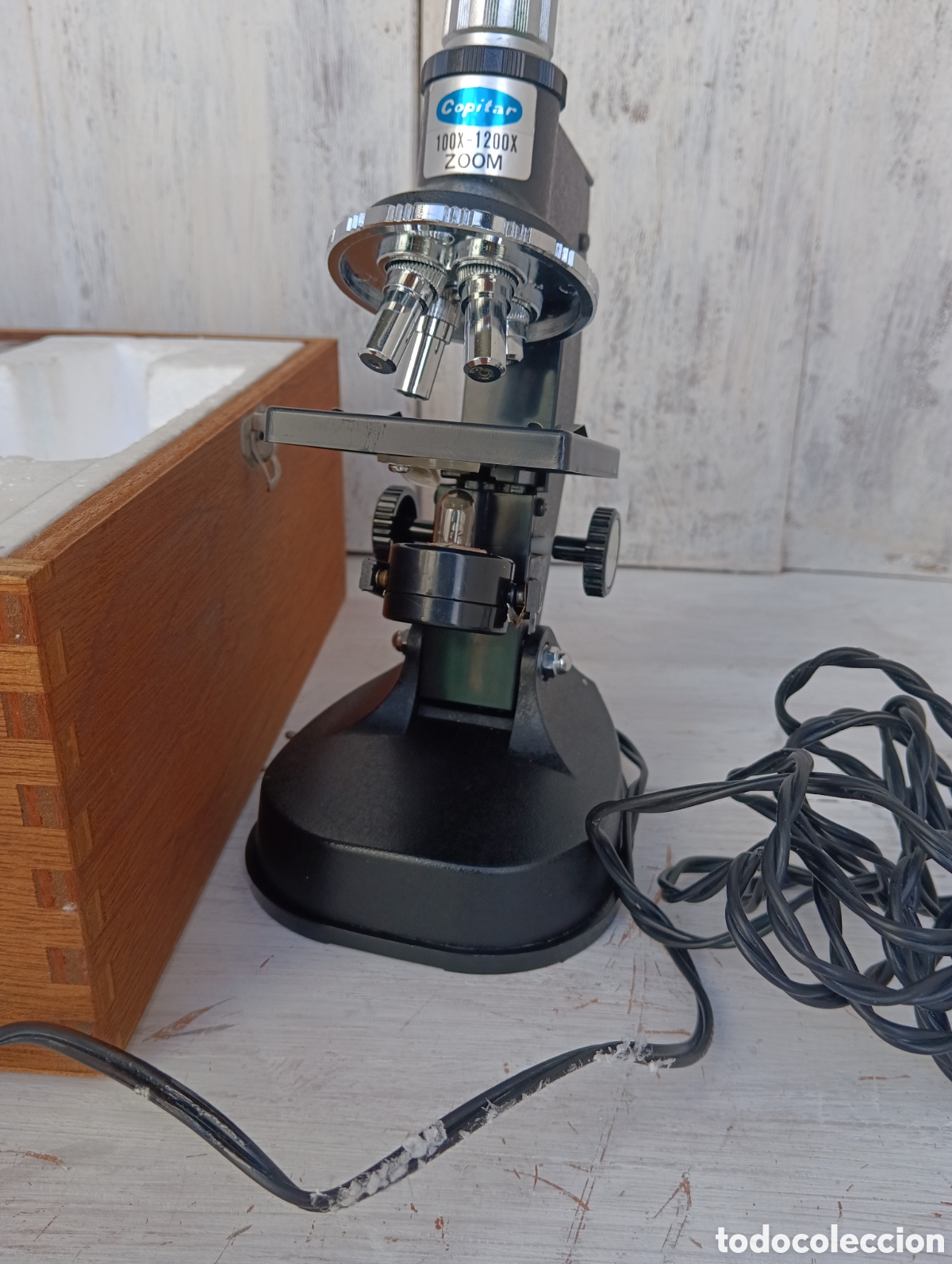 Antig&uuml;edades: Microscopio Copitar Infantil A&ntilde;os 80. Completo. - Foto 8