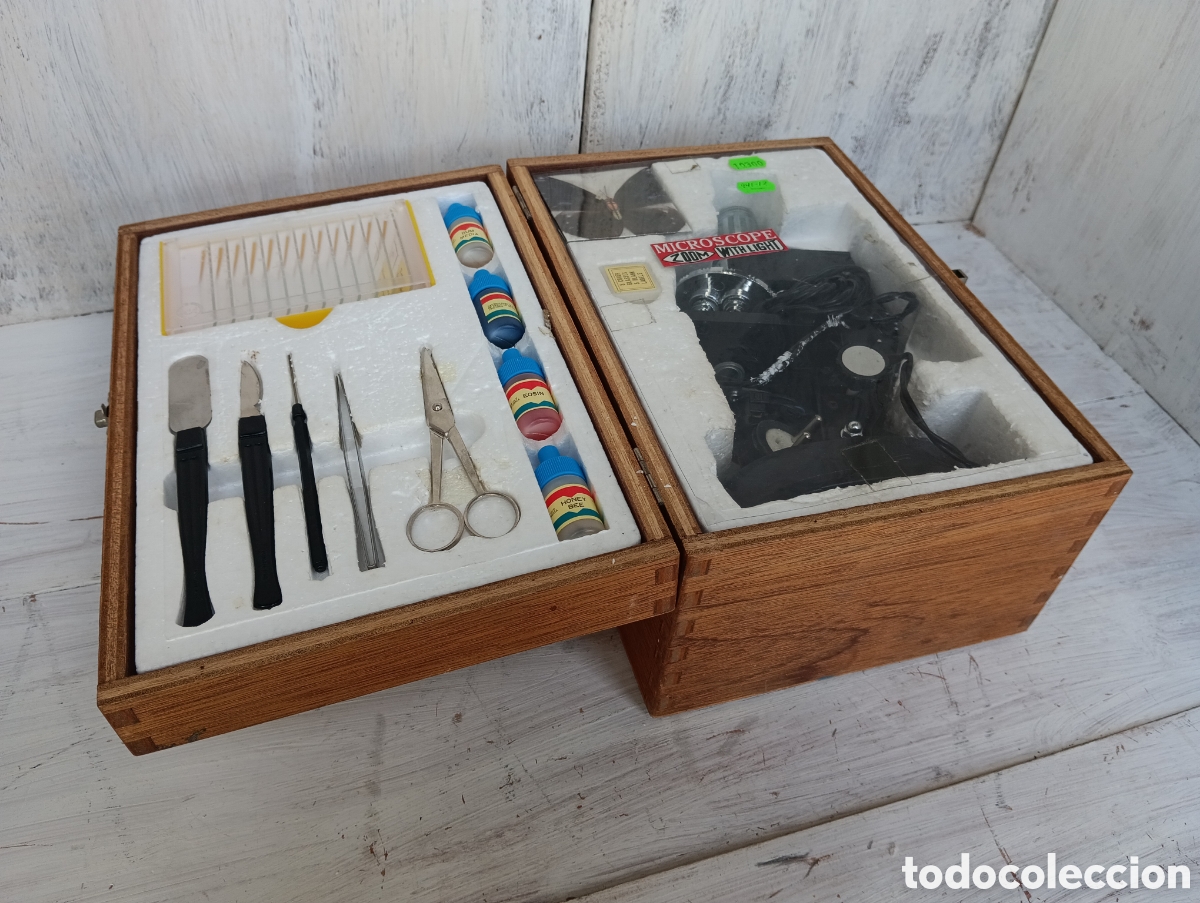 Antig&uuml;edades: Microscopio Copitar Infantil A&ntilde;os 80. Completo. - Foto 12