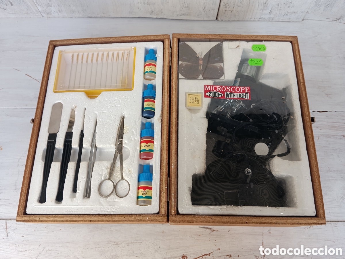 Antig&uuml;edades: Microscopio Copitar Infantil A&ntilde;os 80. Completo. - Foto 1