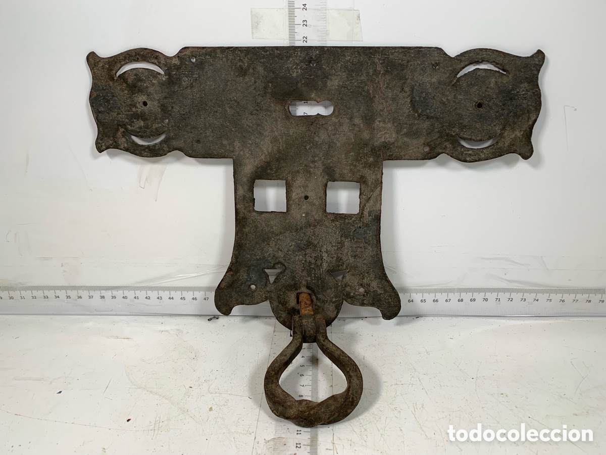 Antig&uuml;edades: 01_Aldaba puerta antigua - Foto 2