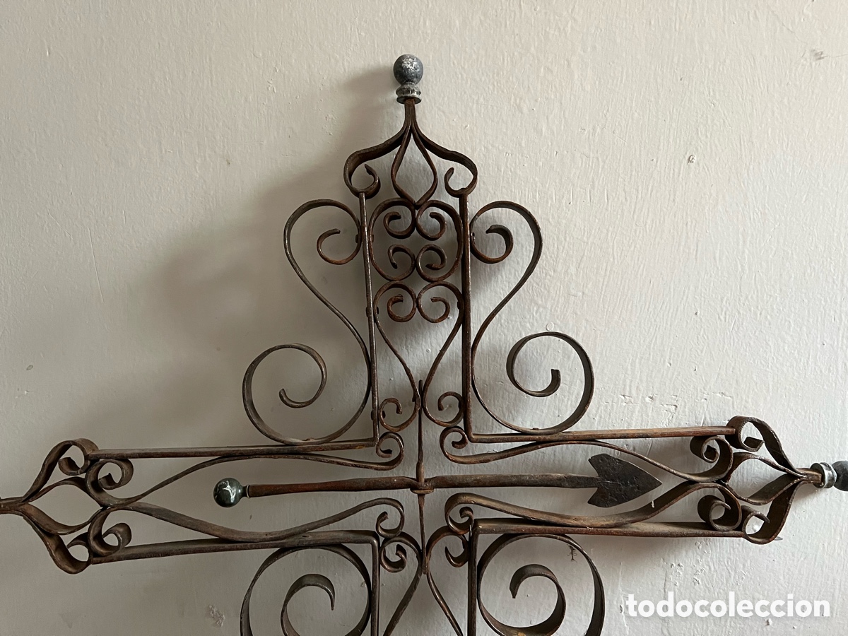 Antig&uuml;edades: Veleta hierro forja - Foto 3