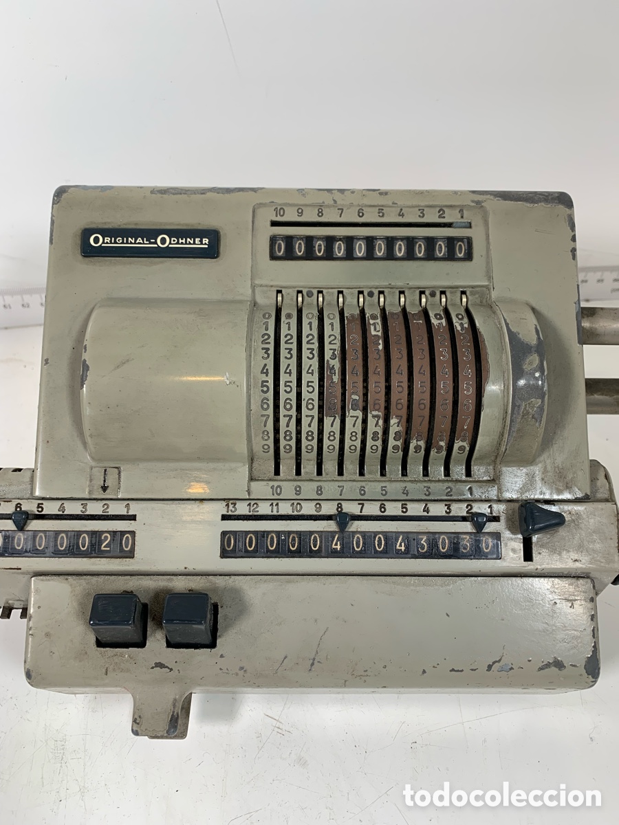 Antig&uuml;edades: 01_ calculadora mec&aacute;nica Odhner - Foto 2