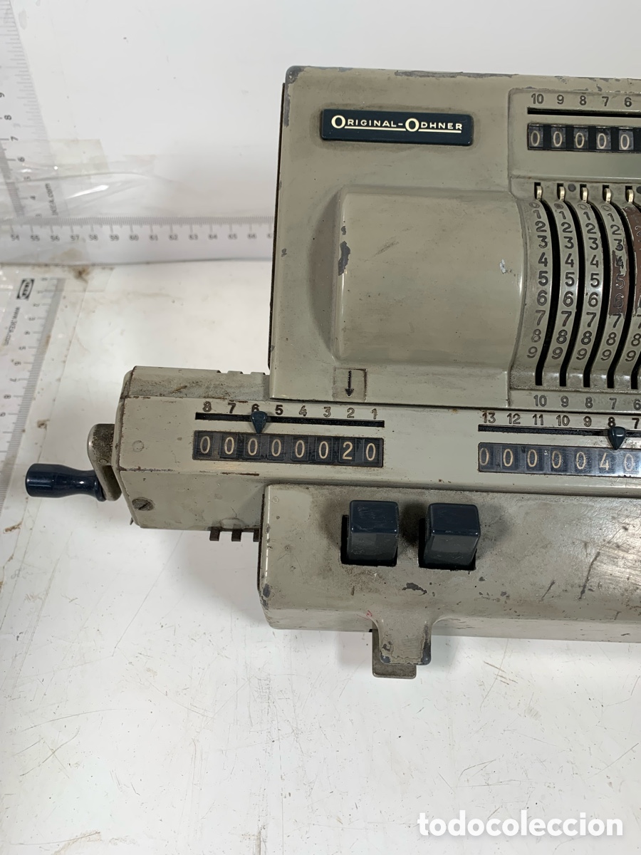 Antig&uuml;edades: 01_ calculadora mec&aacute;nica Odhner - Foto 3