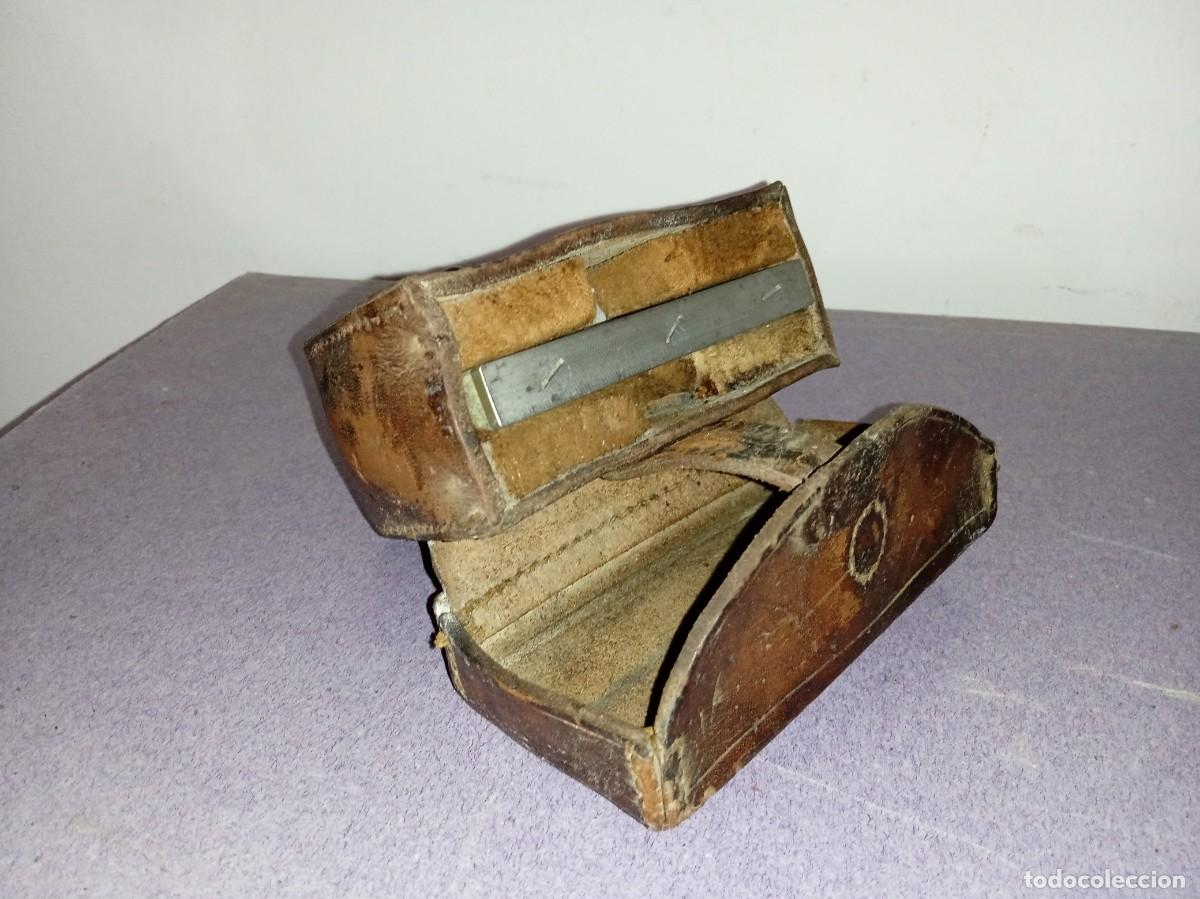 Antig&uuml;edades: NIVEL con Estuche CUERO. - Foto 6