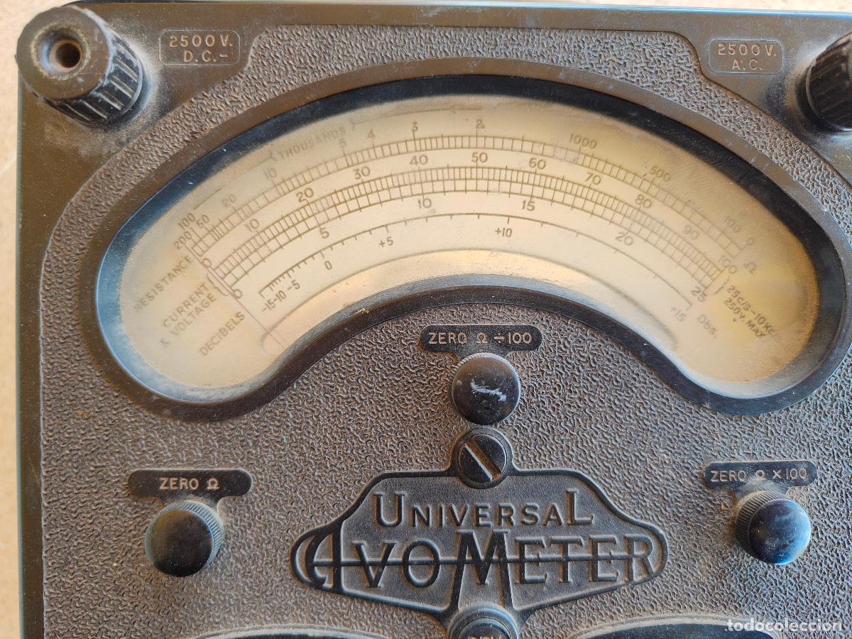 Antig&uuml;edades: MULTIMETRO AVOMETER 8 Volt&iacute;metro - Foto 2