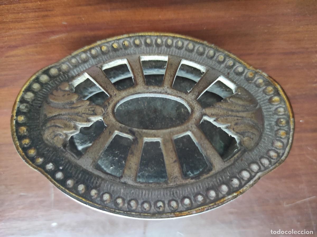 Antig&uuml;edades: LOTE 2 MIRILLAS DE PUERTA ANTIGUA - Foto 4
