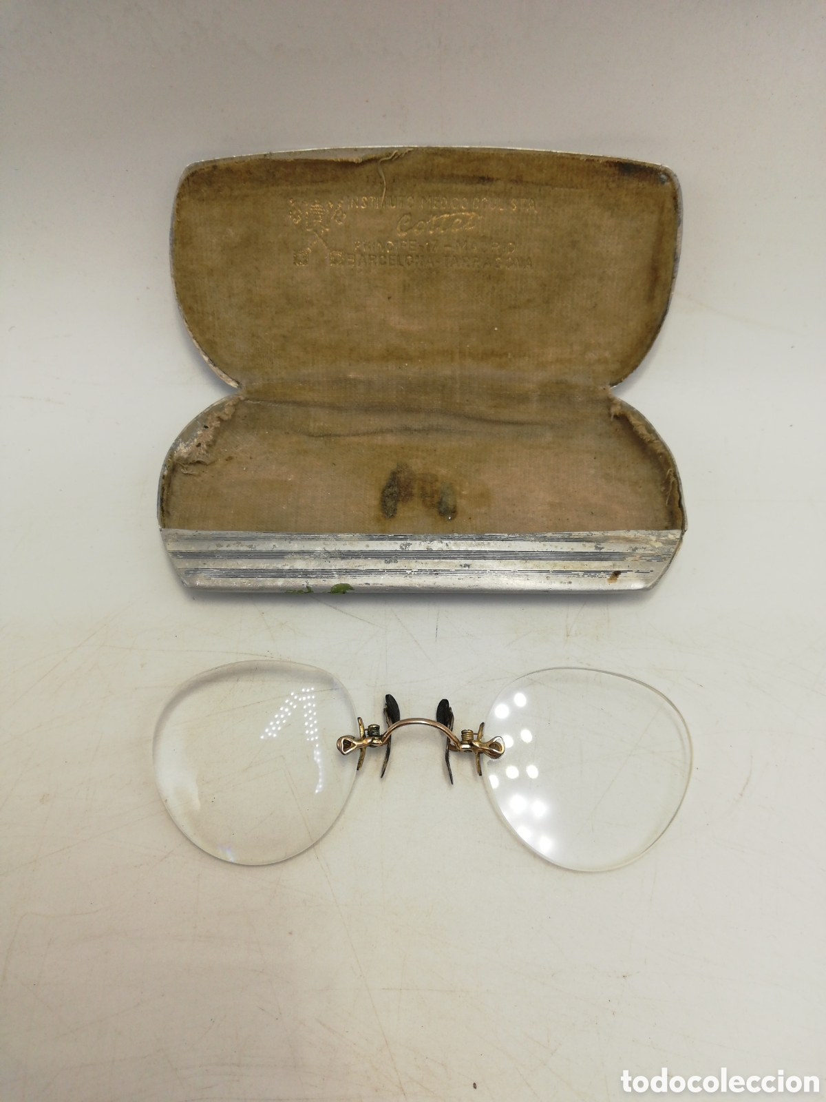 Antig&uuml;edades: Lentes o Quevedos de Oro. - Foto 1