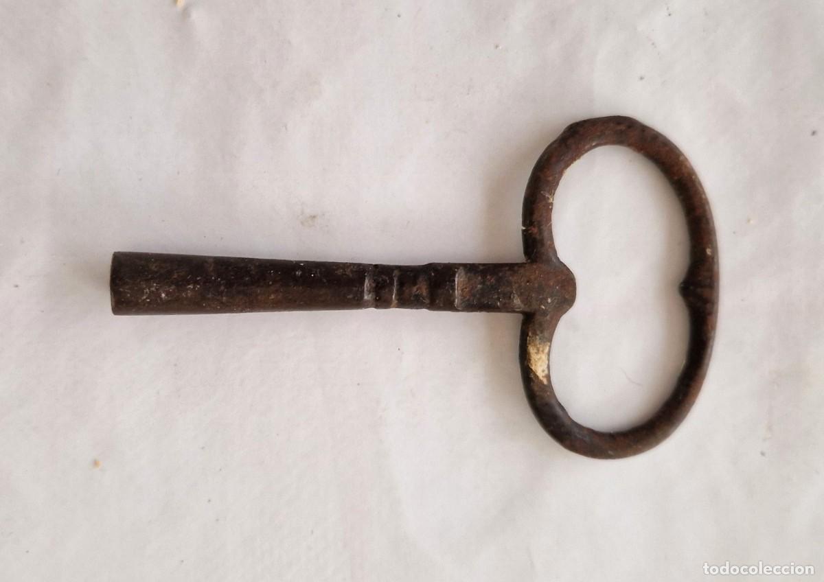 Antig&uuml;edades: ANTIGUA LLAVE PARA RELOJ Numero 10 - Foto 2