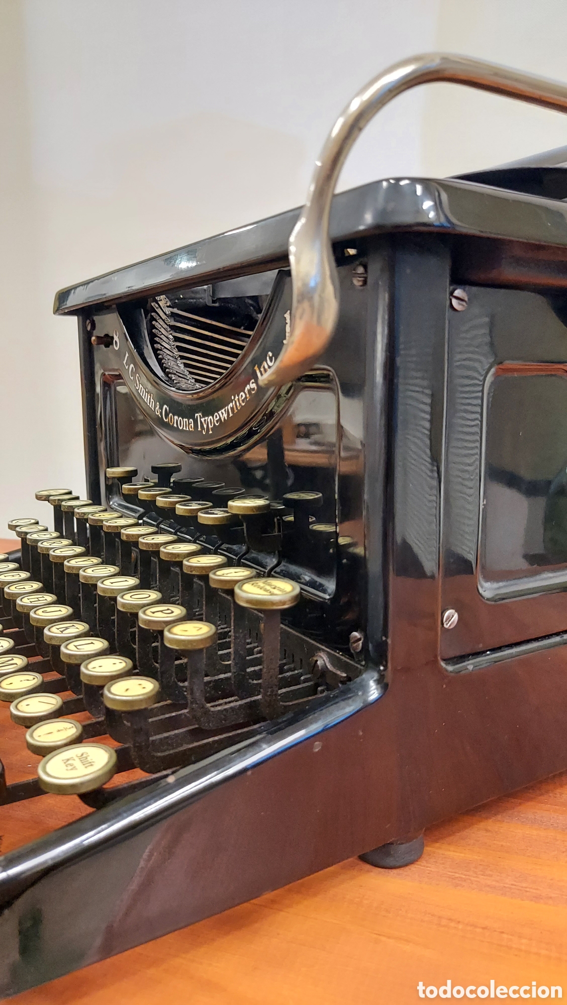 Antig&uuml;edades: M&aacute;quina de escribir Smith 1929 - Foto 6