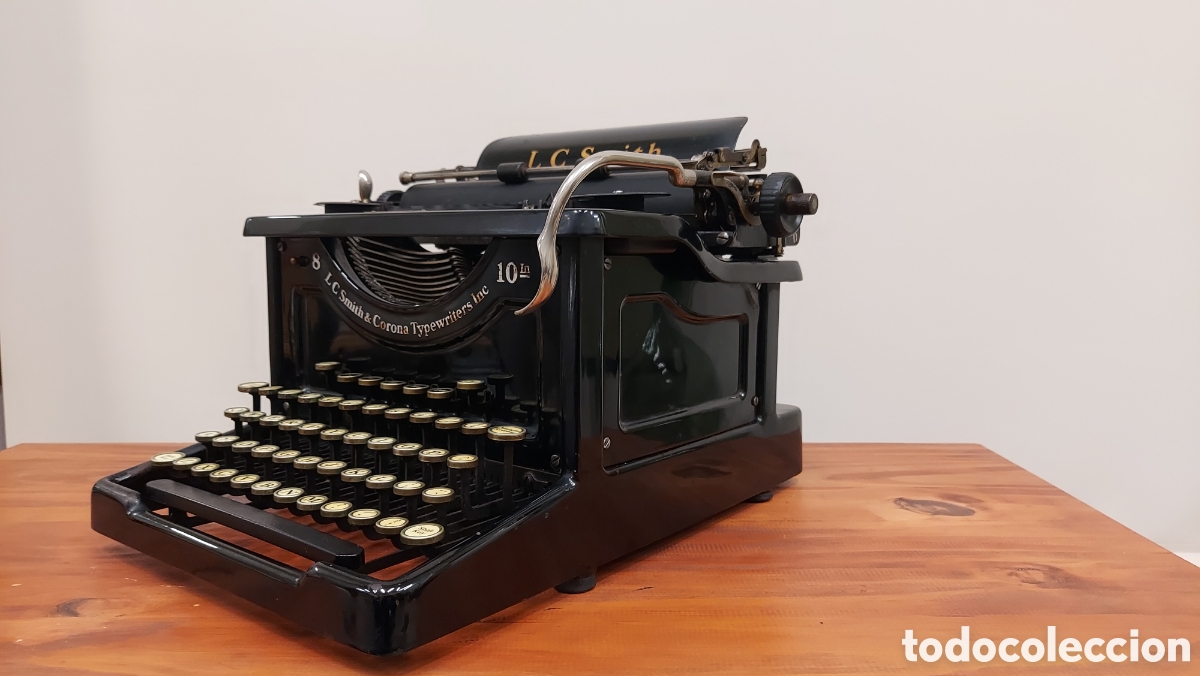 Antig&uuml;edades: M&aacute;quina de escribir Smith 1929 - Foto 12