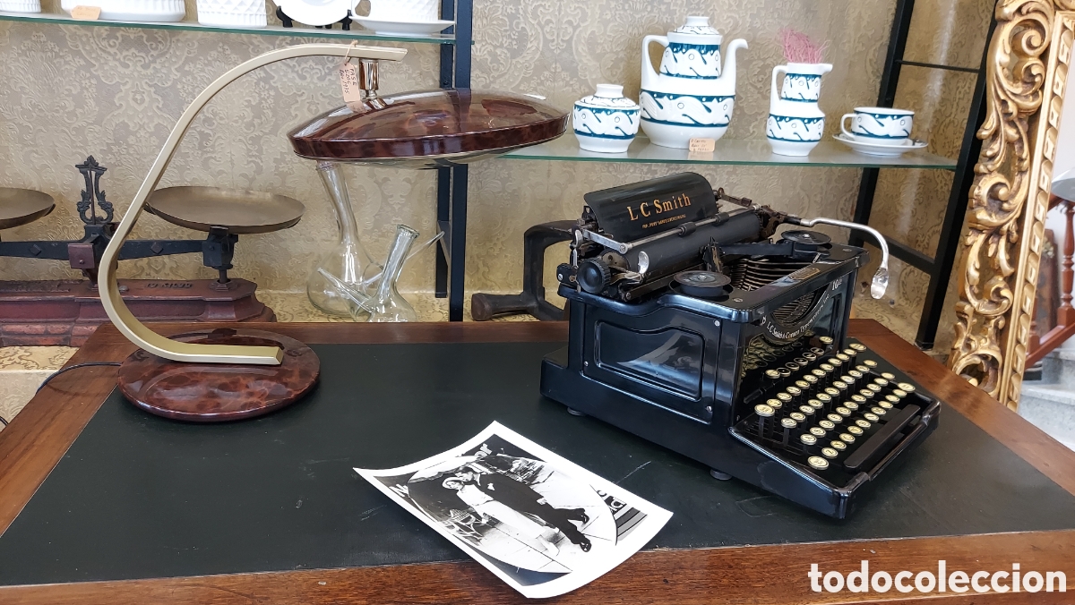 Antig&uuml;edades: M&aacute;quina de escribir Smith 1929 - Foto 15