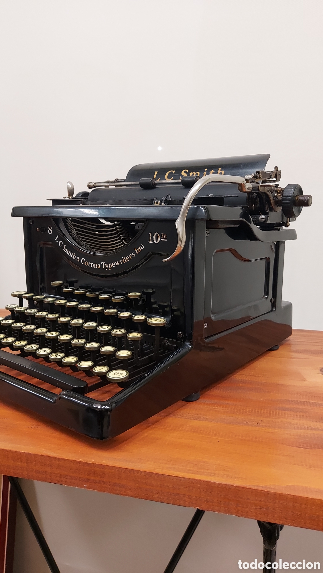 Antig&uuml;edades: M&aacute;quina de escribir Smith 1929 - Foto 18