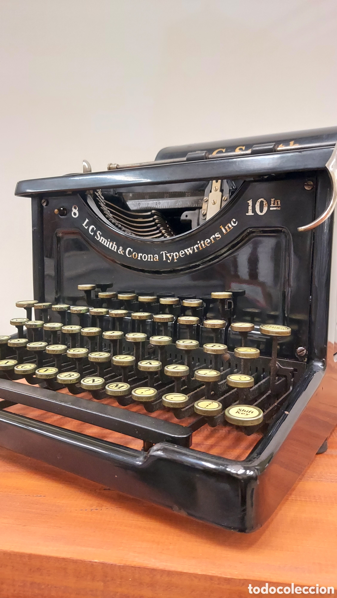 Antig&uuml;edades: M&aacute;quina de escribir Smith 1929 - Foto 19