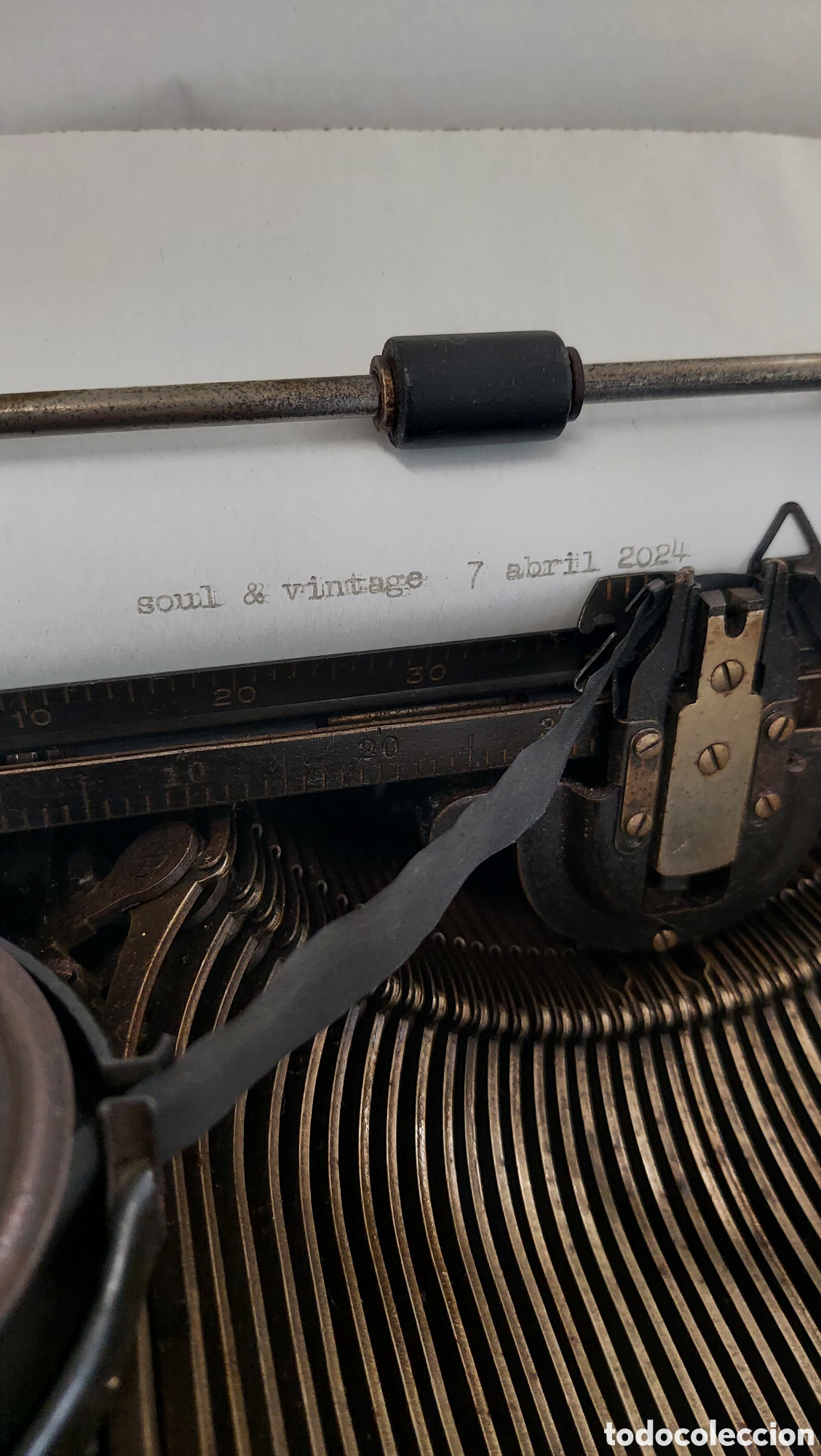 Antig&uuml;edades: M&aacute;quina de escribir Smith 1929 - Foto 21
