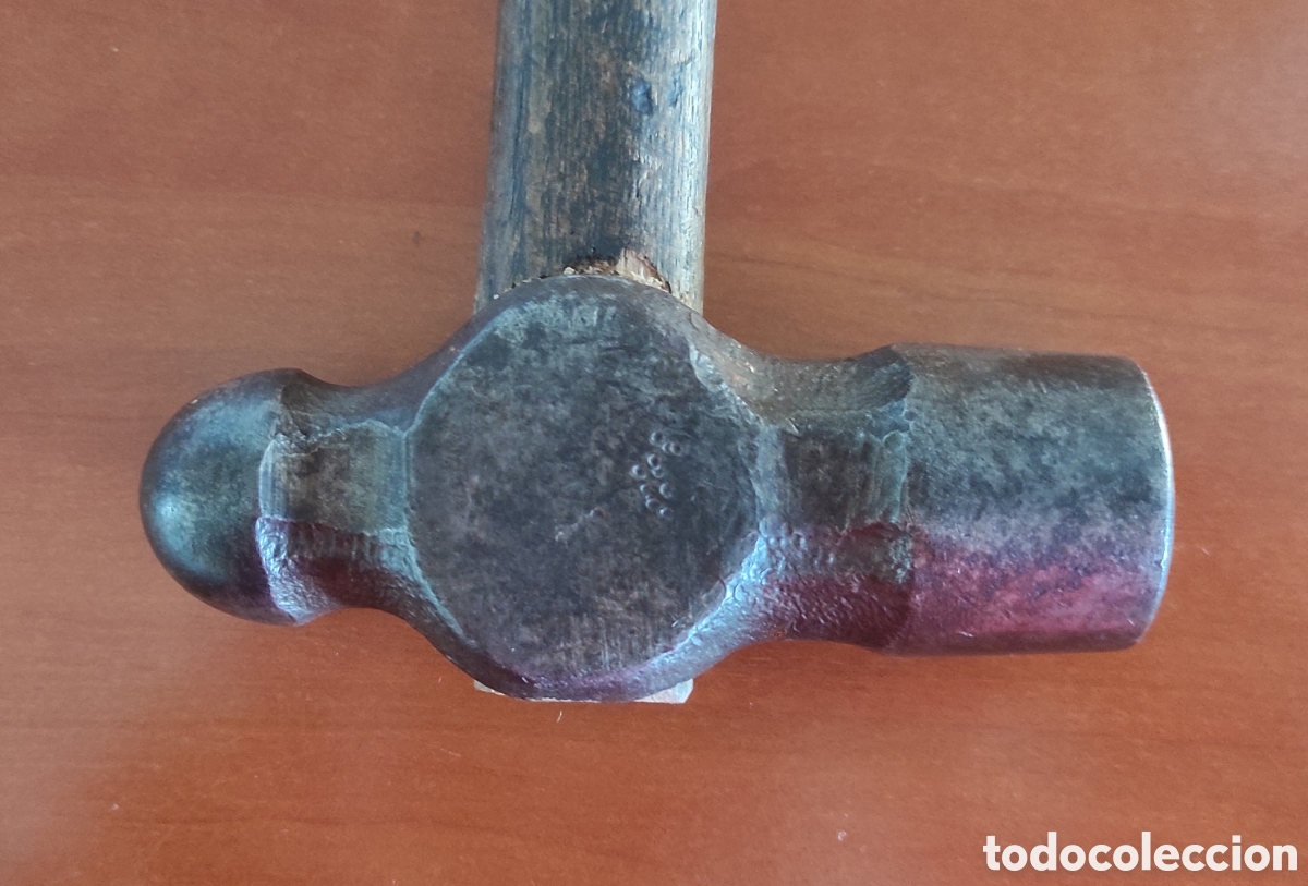 Antig&uuml;edades: ANTIGUO MARTILLO DE BOLA CON SELLO - Foto 4
