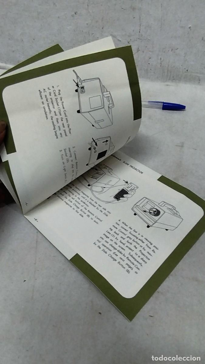 Antig&uuml;edades: Antiguo manual de proyector,Cabina automat. - Foto 4