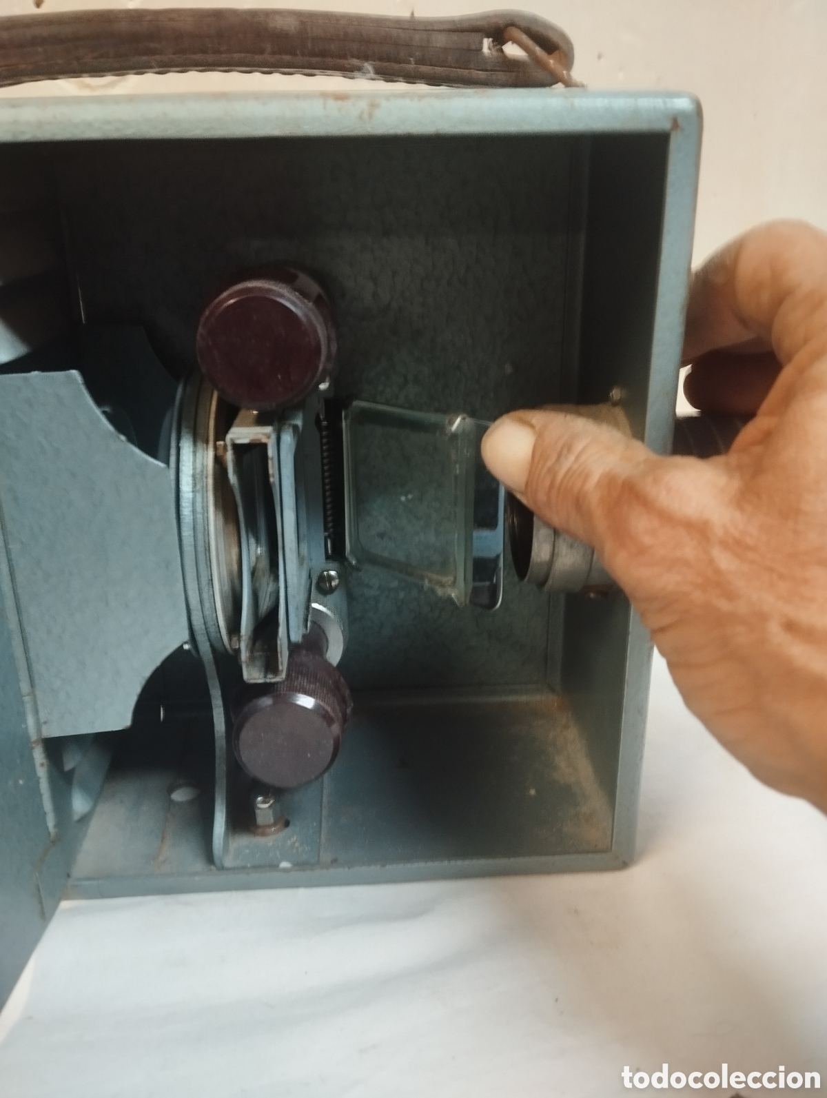 Antig&uuml;edades: Proyector diapositivas Camerafix - Foto 3