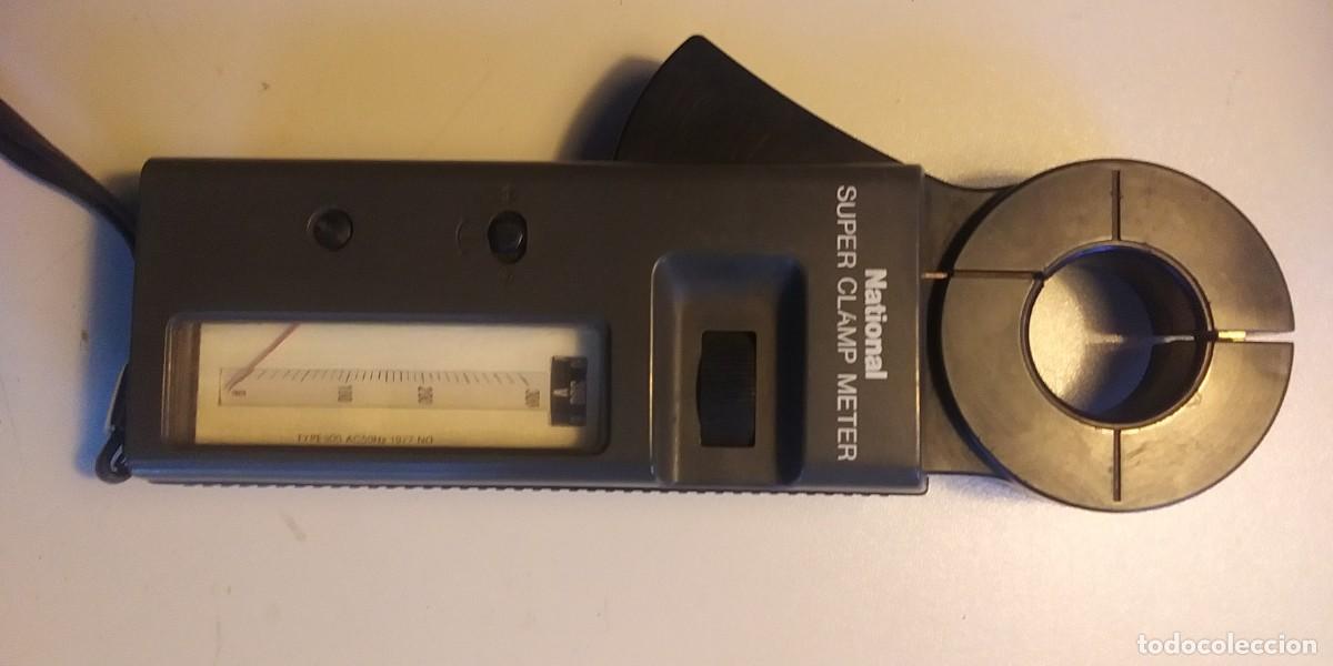 Antig&uuml;edades: ANTIGUO TESTER NATIONAL - SUPER CLAMP METER - MULTIMETRO - Foto 2