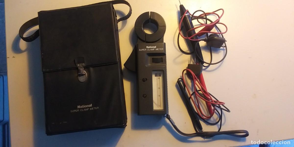 Antig&uuml;edades: ANTIGUO TESTER NATIONAL - SUPER CLAMP METER - MULTIMETRO - Foto 1