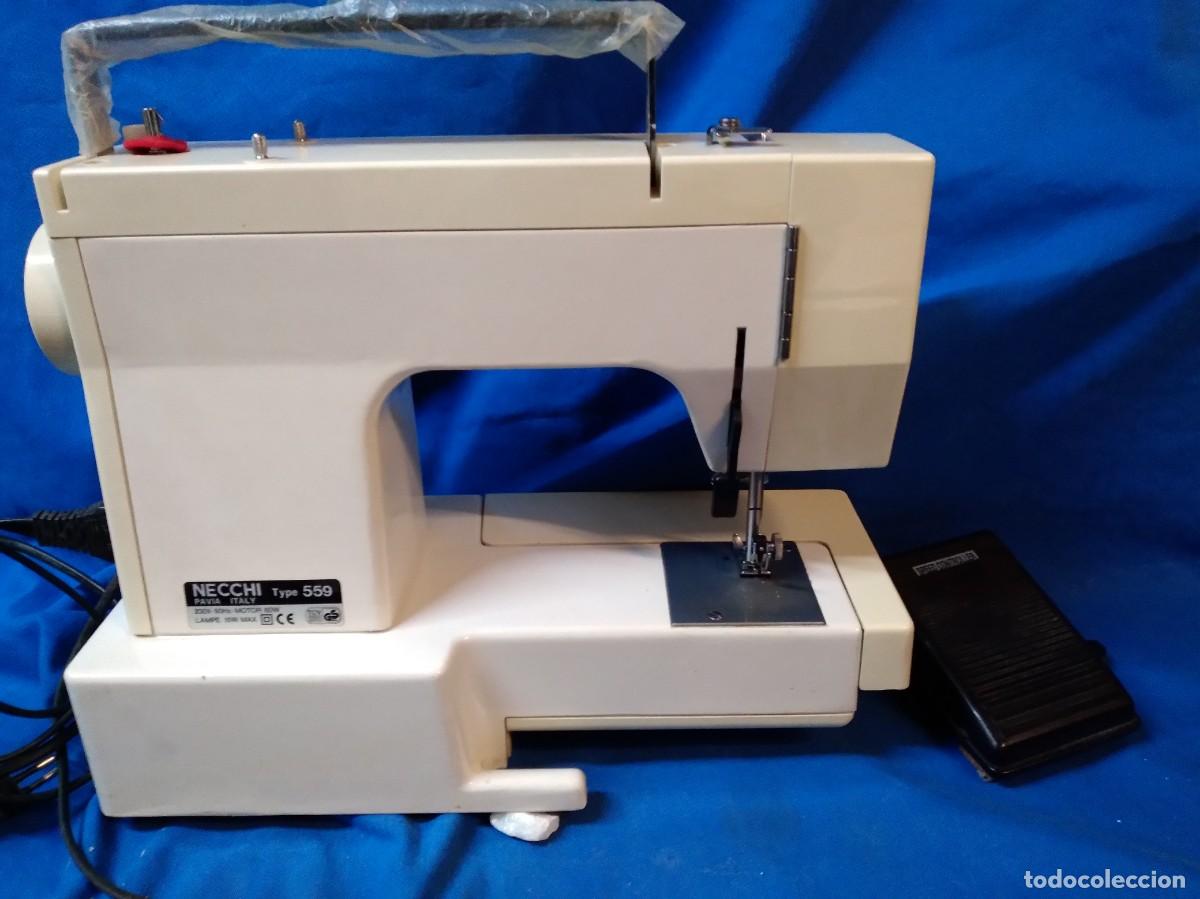 Antig&uuml;edades: MAQUINA DE COSER AUTOM&Aacute;TICA MARCA NECCHI MDLO. 559 - FUNCIONA - Foto 8