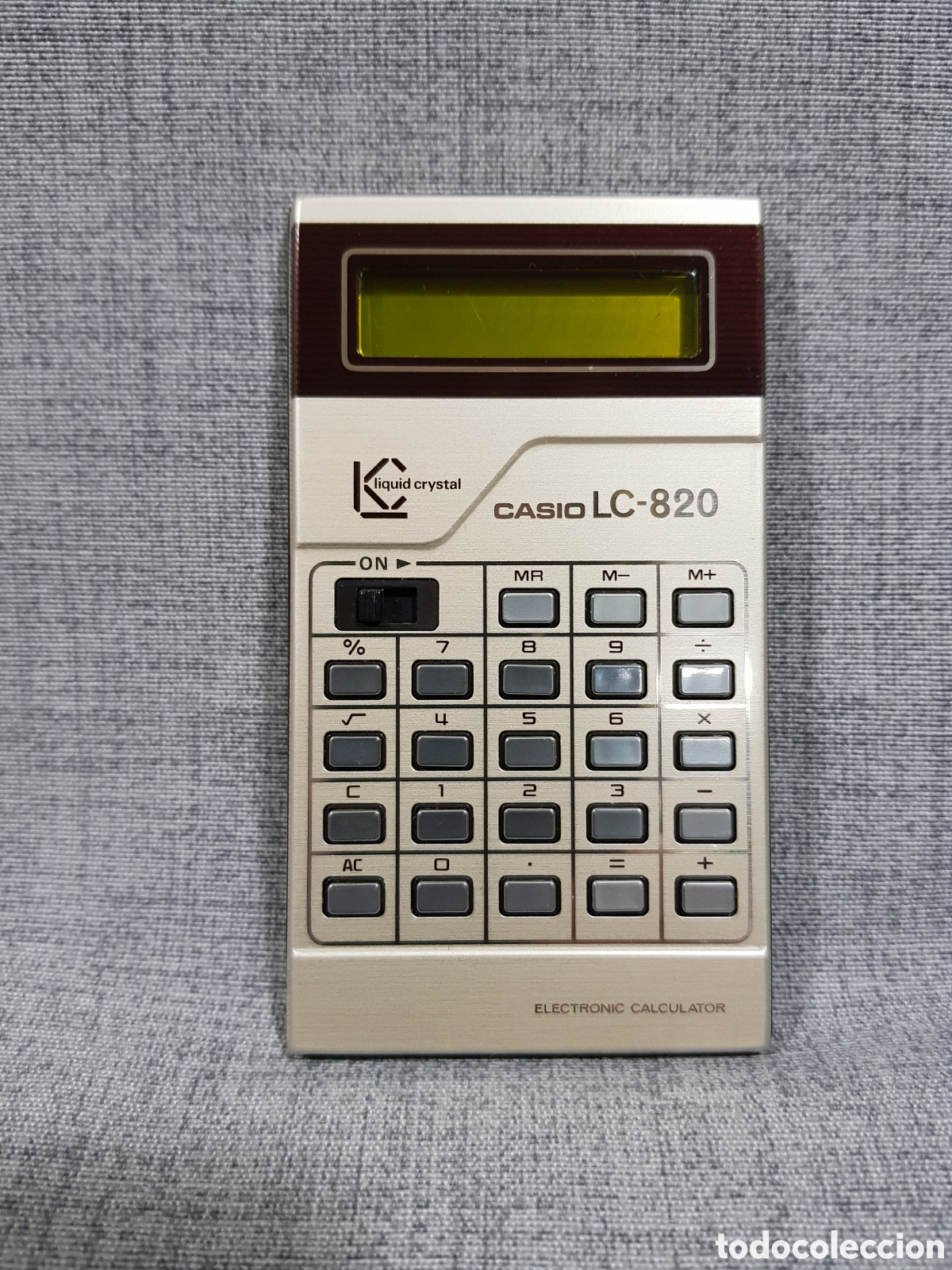 Antig&uuml;edades: CASIO CALCULADORA ELECTR&Oacute;NICA LC-820 - Foto 3