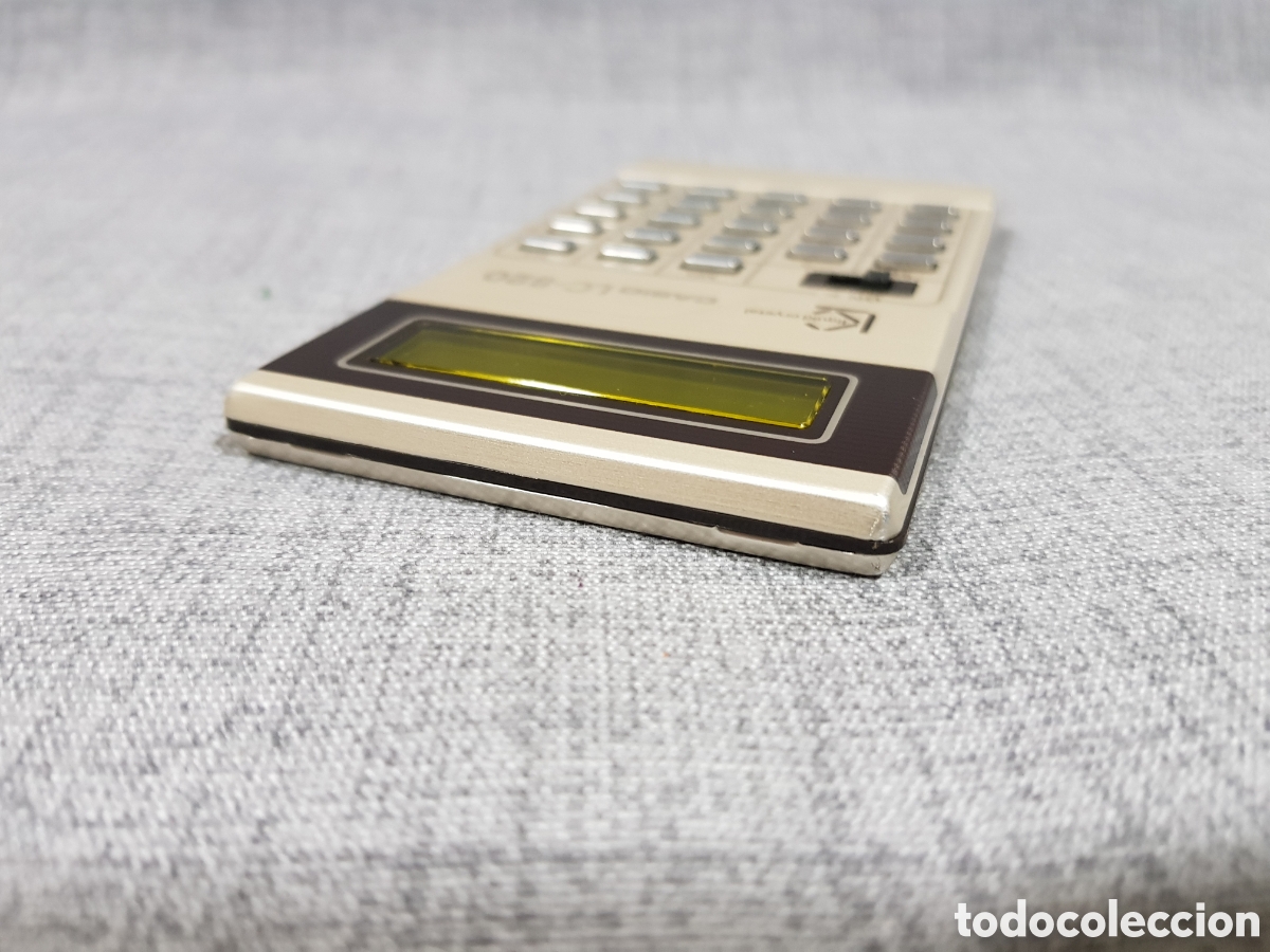 Antig&uuml;edades: CASIO CALCULADORA ELECTR&Oacute;NICA LC-820 - Foto 8