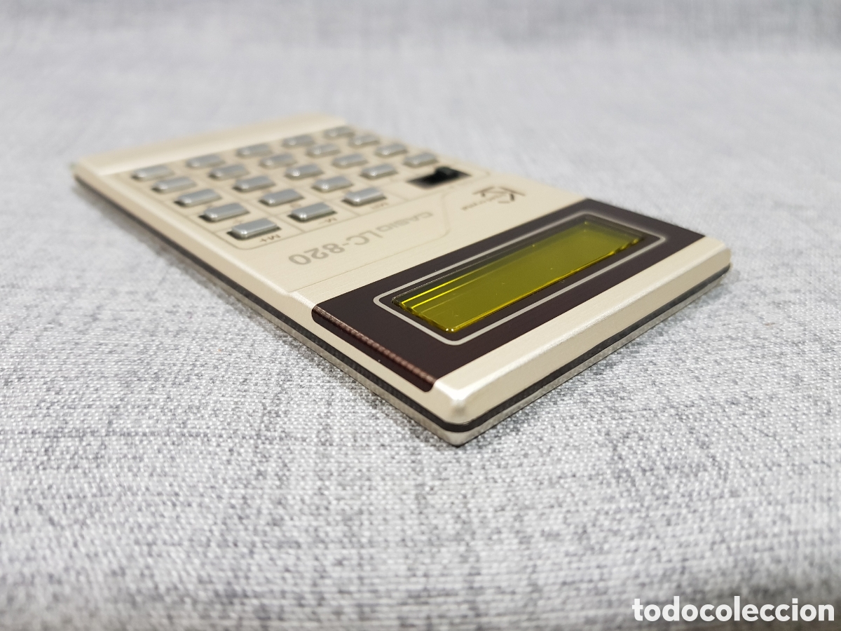 Antig&uuml;edades: CASIO CALCULADORA ELECTR&Oacute;NICA LC-820 - Foto 9